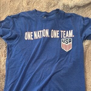 USA Blue Graphic T-Shirt